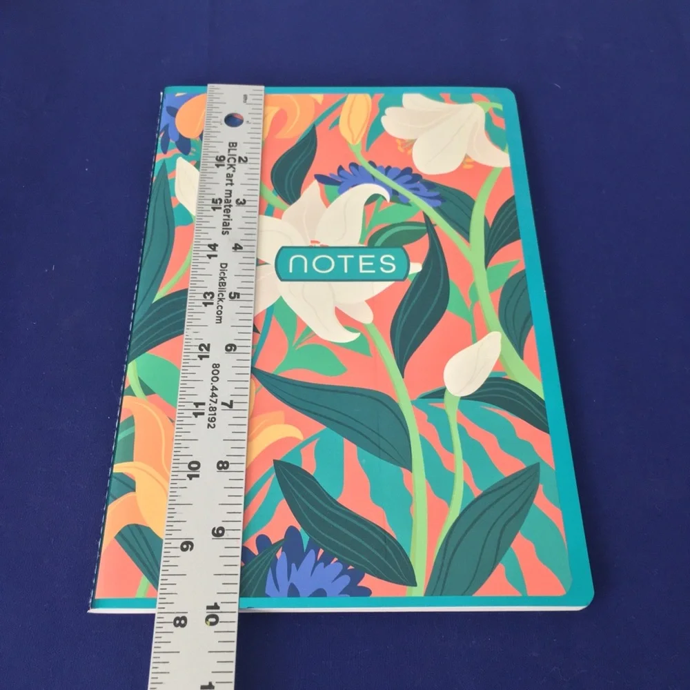 Floral Notes Notebook Sketchbook Set 2pc. Set
